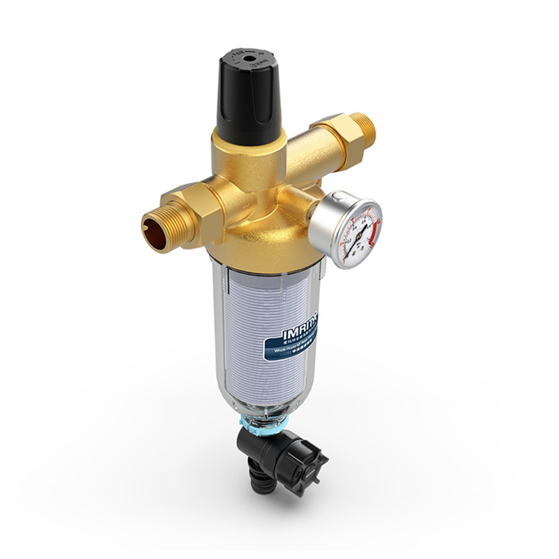 De hoge Rotatie van het Stroomtarief 5T/h 50Micron onderaan de Gehele Prefilter Imrita van het Huiswater