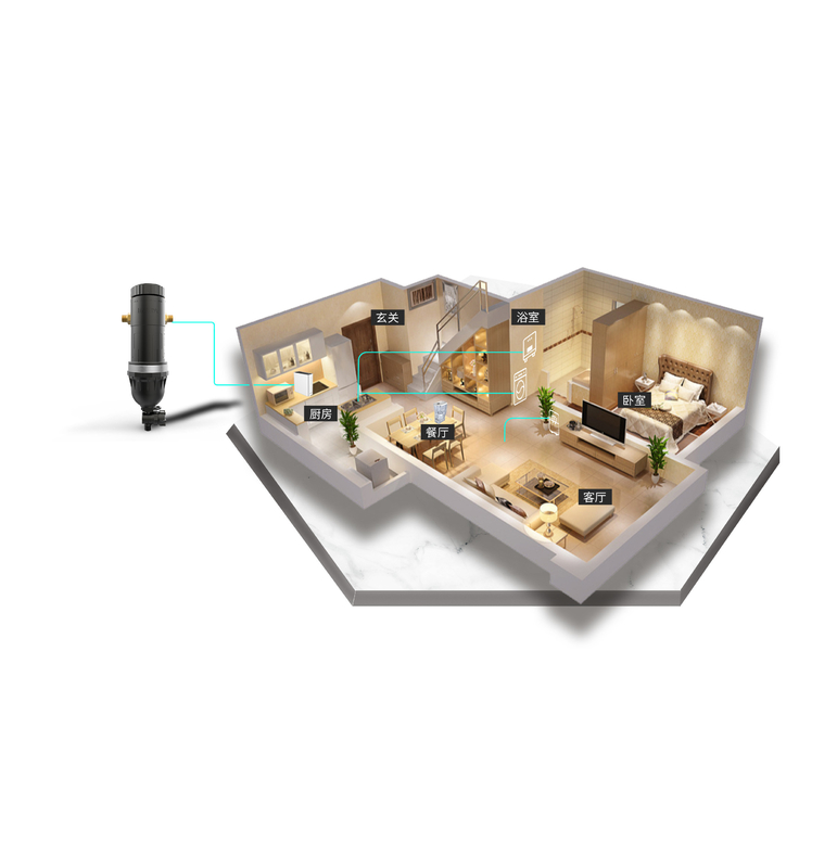 Multifunctionele de Waterontharder Prefilter van Ce voor Wasmachine 6T/H