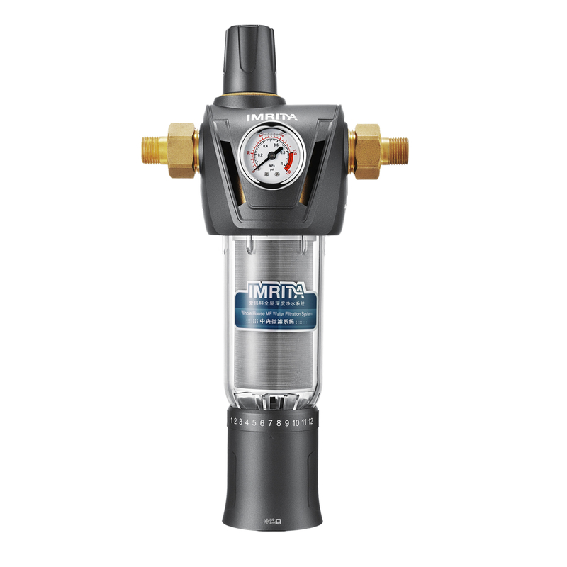 Onder van de het Water Prefilter van het Gootsteen6t/h Gehele Huis Multifunctionele Duurzaam