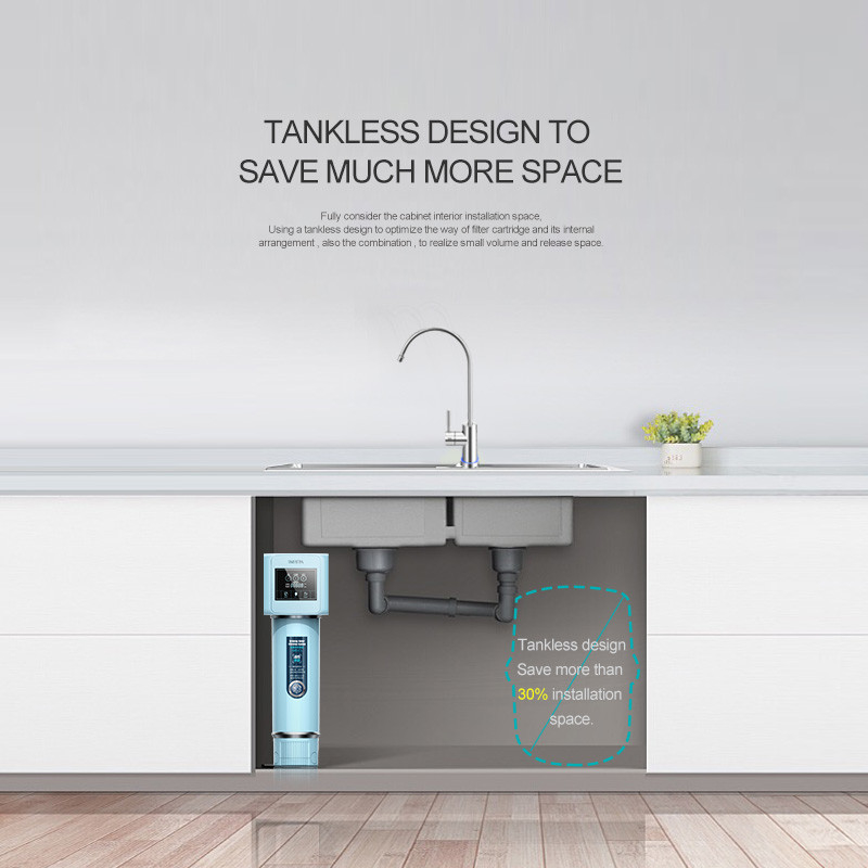 IMRITA-van de het Waterfilter van de Keukengootsteen de Zuiveringsinstallatiesysteem 2 Stadia 2.8L/min