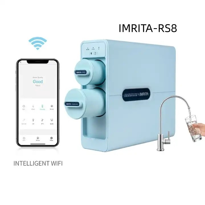 120W huishoudelijk waterfiltersysteem Hoogdruk met automatische spoeling