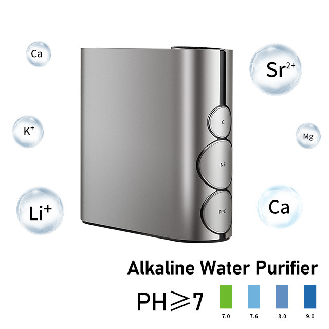 5 stappen omgekeerde osmose RO-systeem Waterfilter 800GDP Tankless Water Purifier voor huishoudens