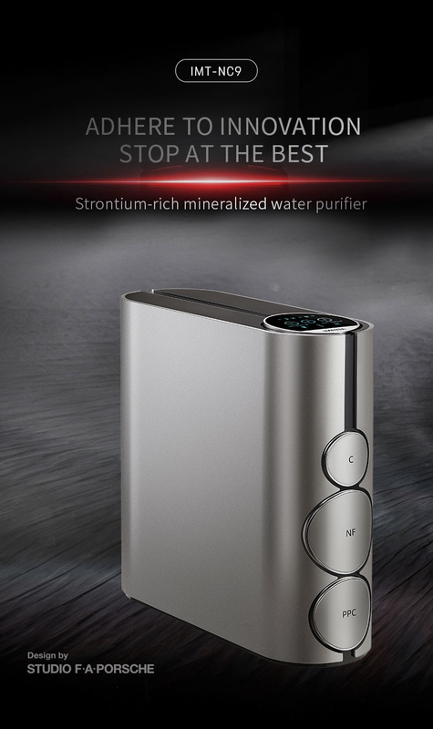 5 stappen omgekeerde osmose RO-systeem Waterfilter 800GDP Tankless Water Purifier voor huishoudens