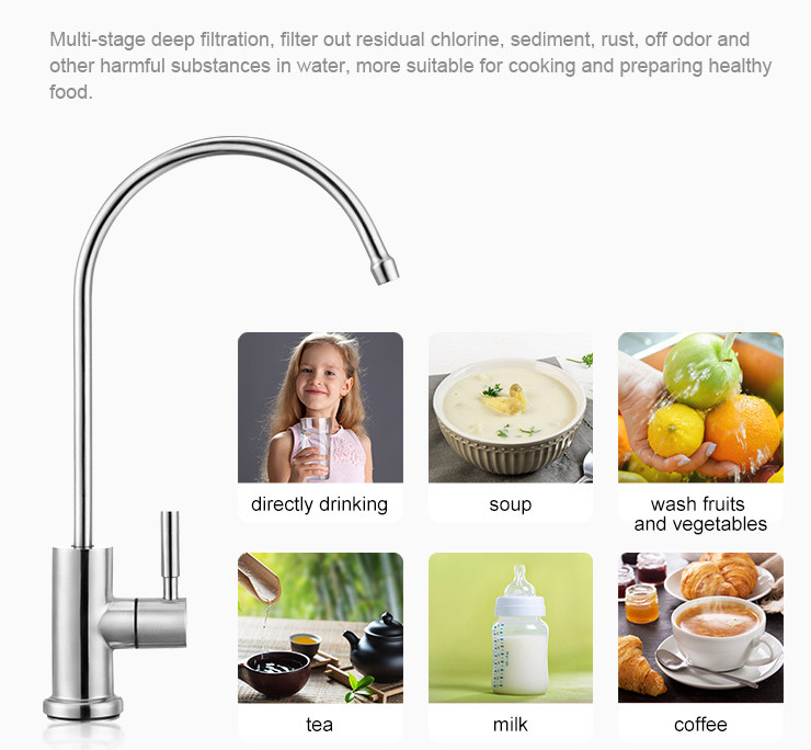 IMRITA Warm verkoop onder de gootsteen omgekeerde osmose waterfilter machine tankloos 600GDP Ro systeem waterreiniger